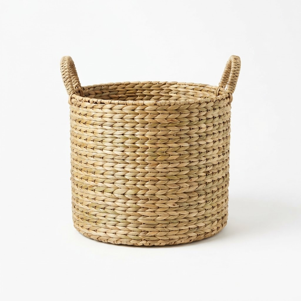 Woven Seagrass Storage Basket