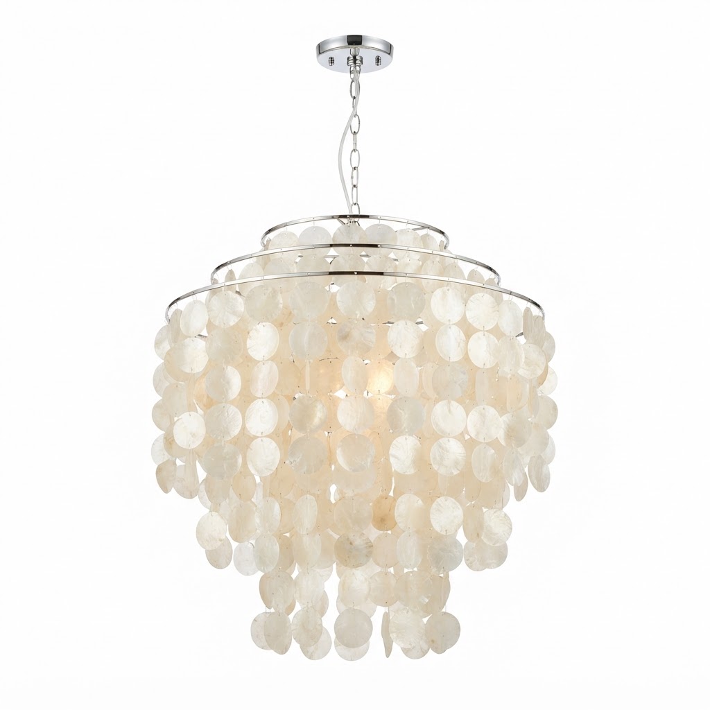 Capiz Shell Chandelier