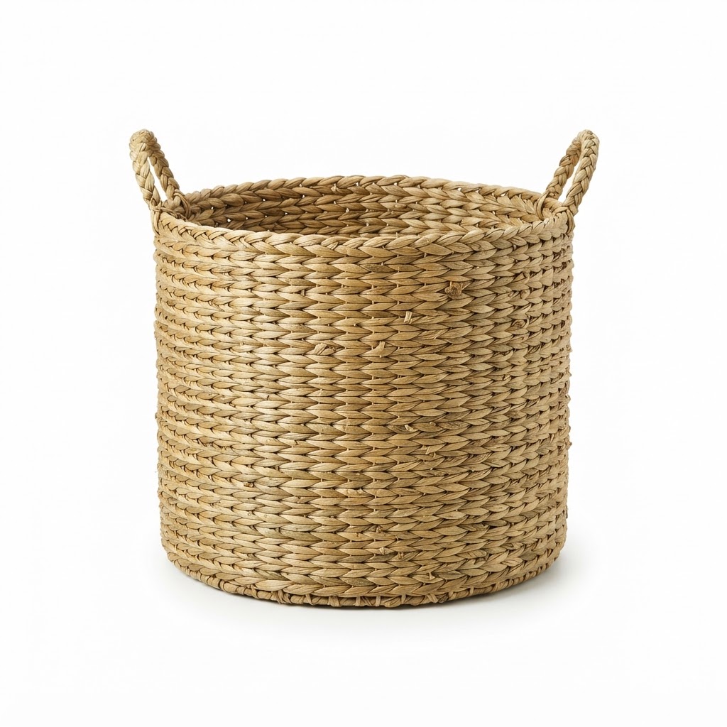 Woven Seagrass Storage Basket
