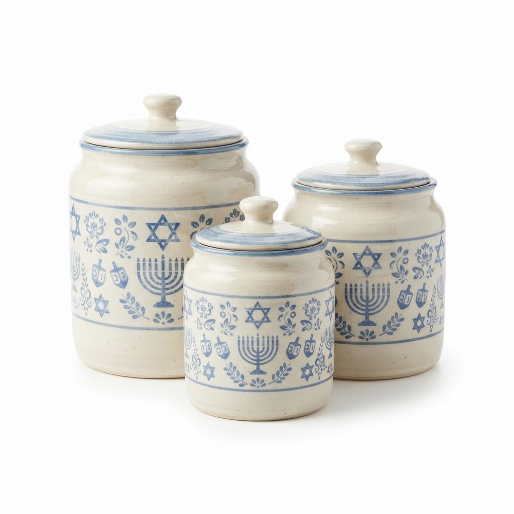 Ceramic Storage Jar Set
