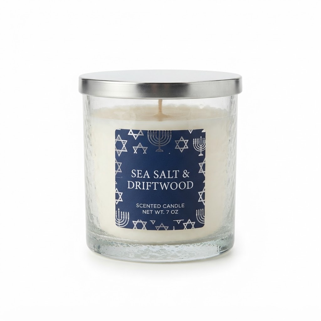 Scented Sea Salt and Driftwood Candle