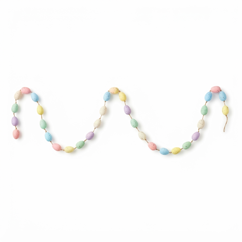 Pastel Easter Egg Garland