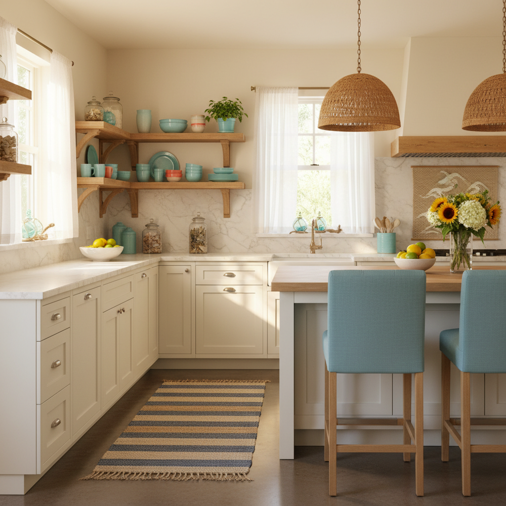 Transitional Summer Kitchen
