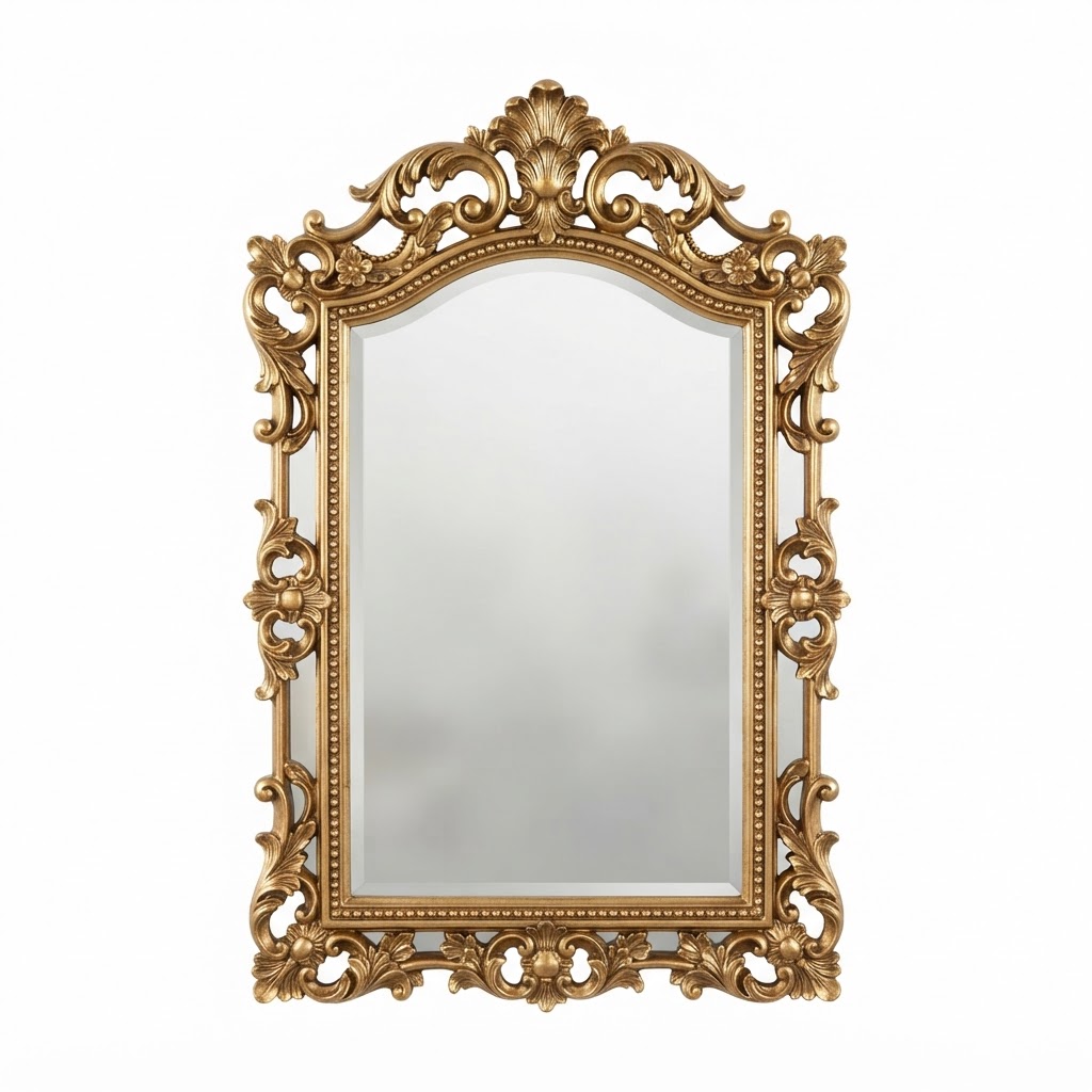 Ornate Gold Mirror