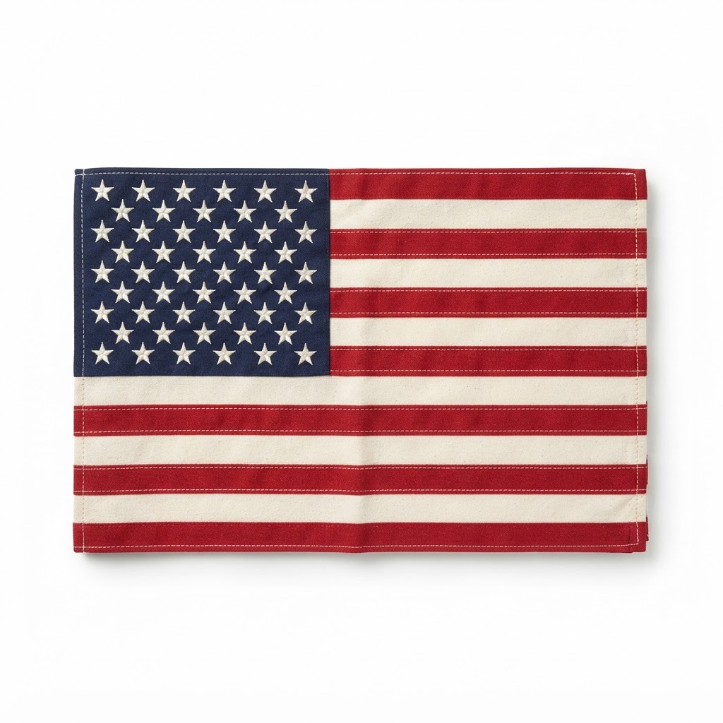 Inspired American Cotton Flag