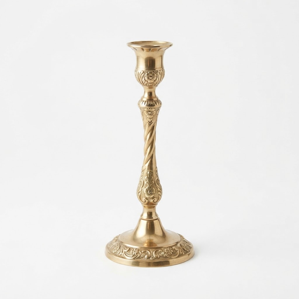 Brass Taper Candle Holders