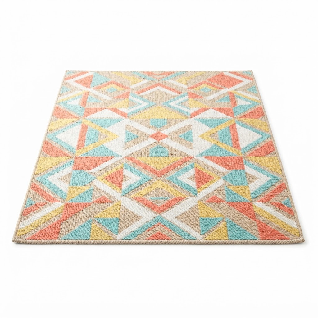 Summer Geometric Area Rug