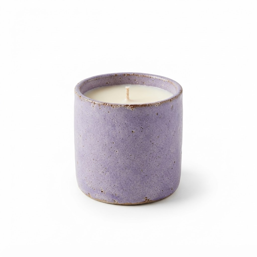 Spring Garden Lavender Scented Candle