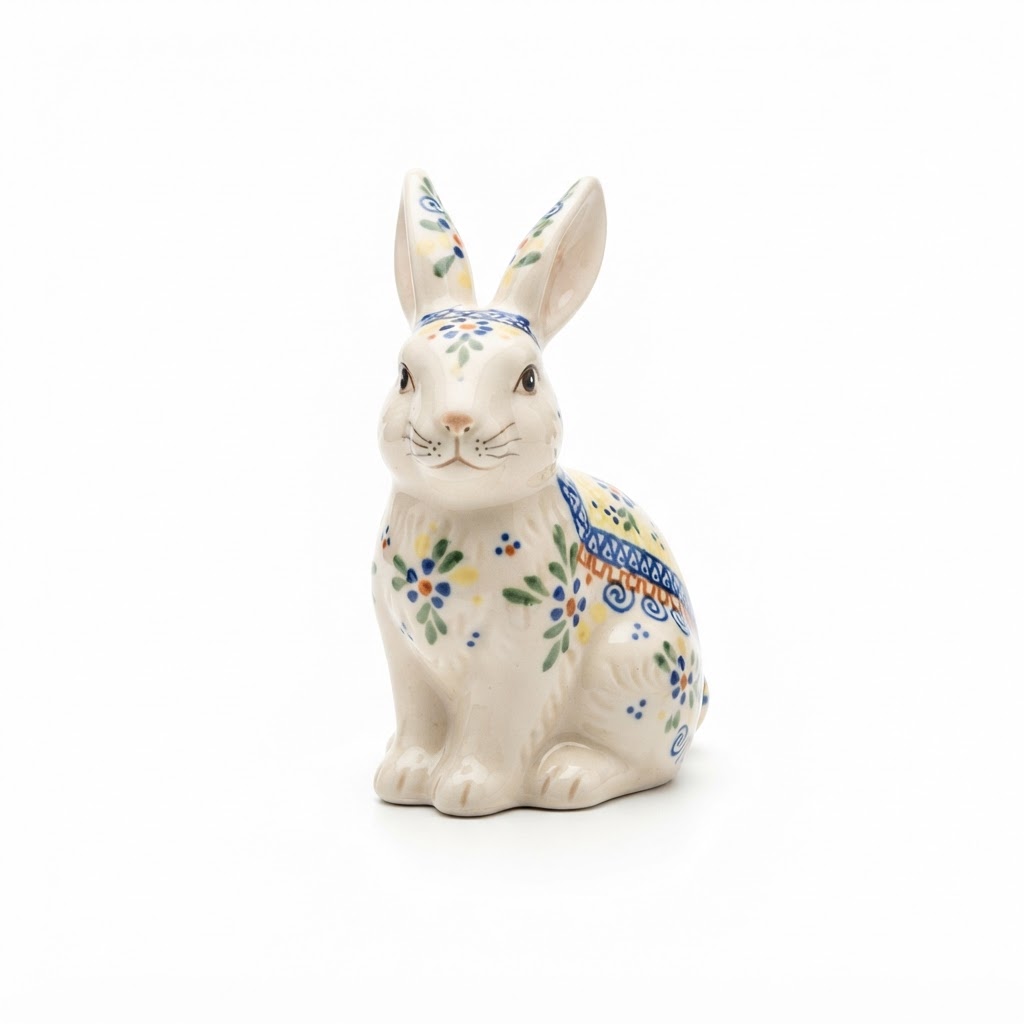 Ceramic Rabbit Figurine