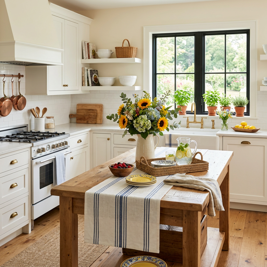 Farmhouse Summer Kitchen