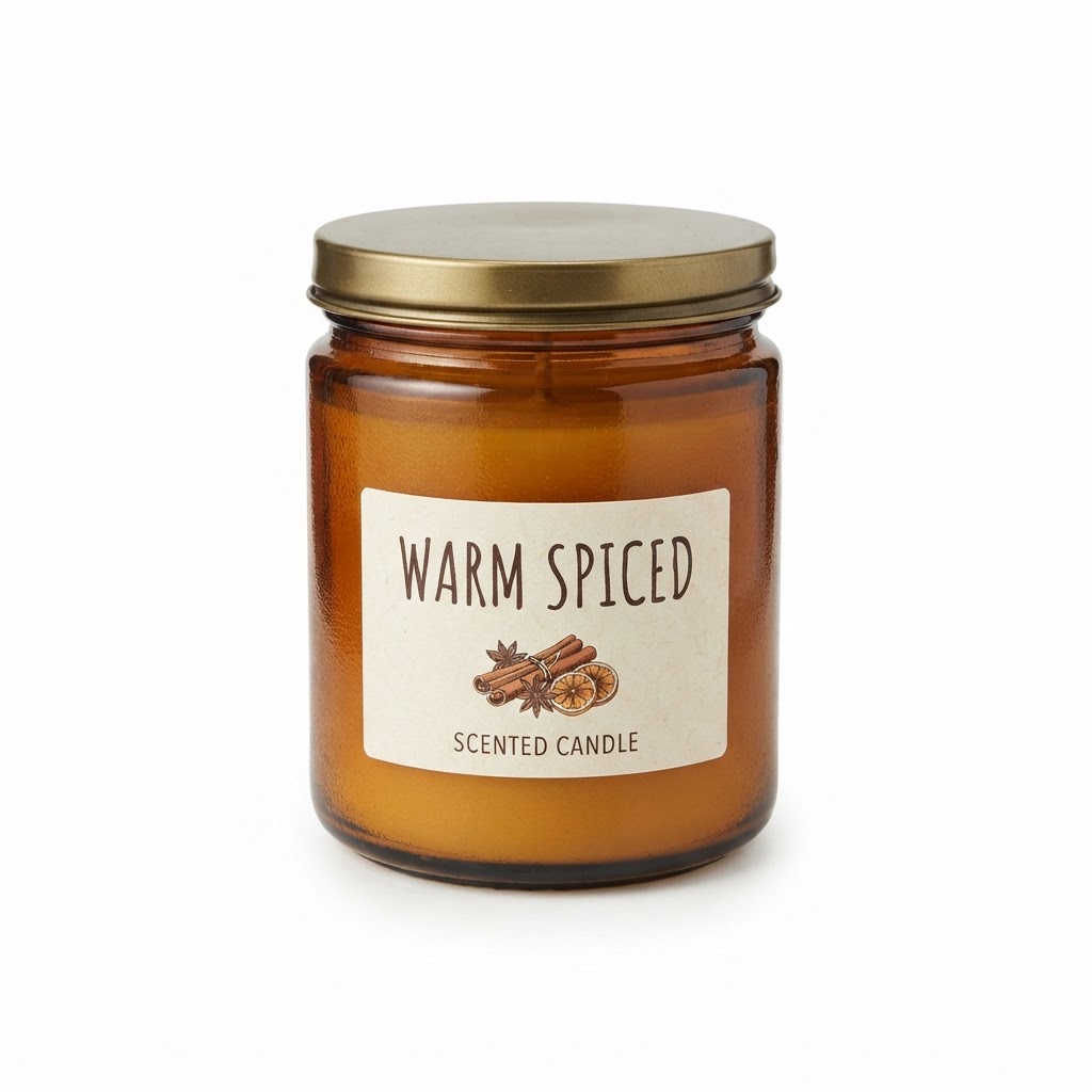 core Warm Spiced Scented Candles