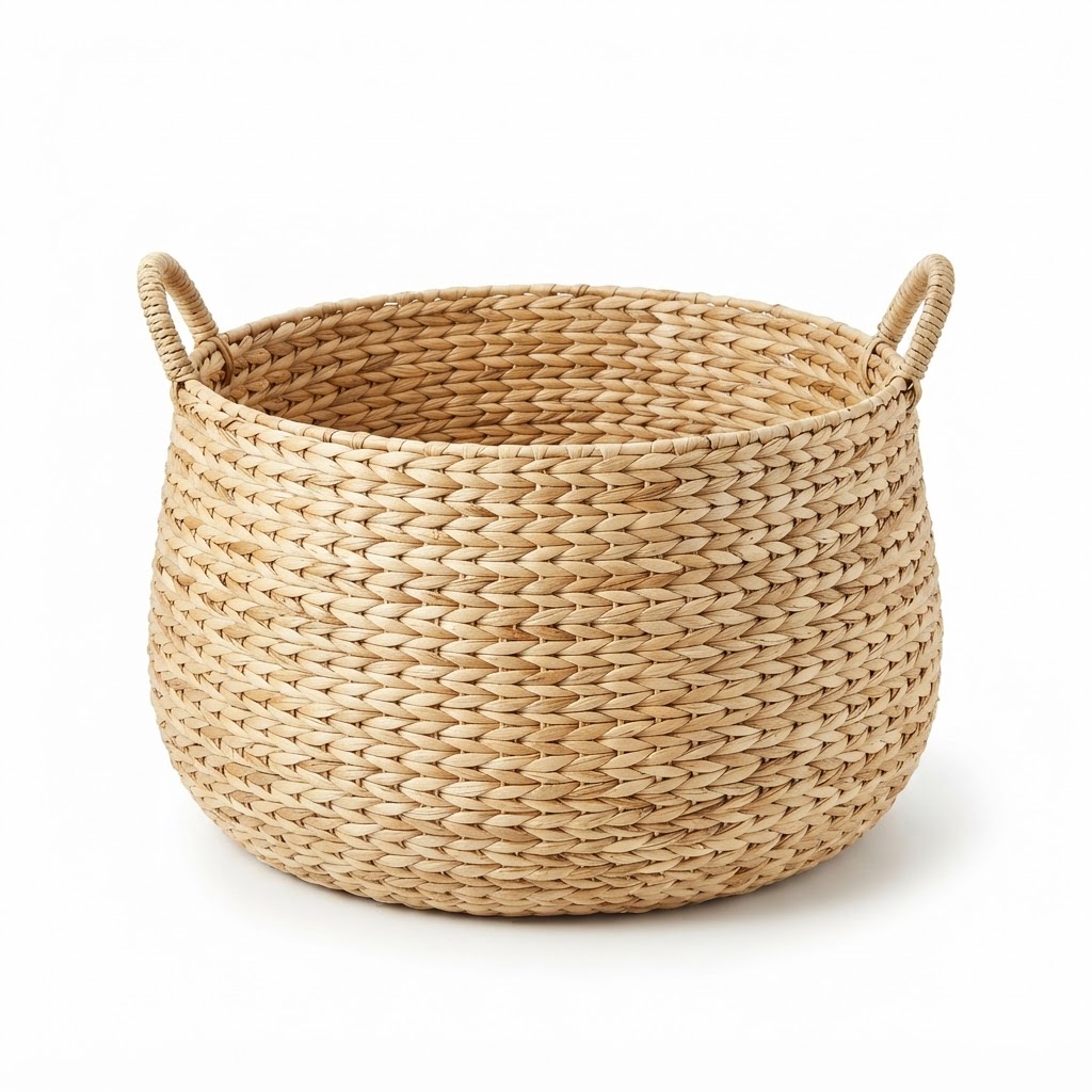 Natural Woven Storage Basket