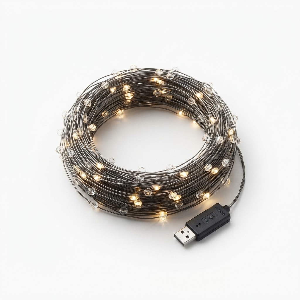 Glass LED Micro Fairy Lights
