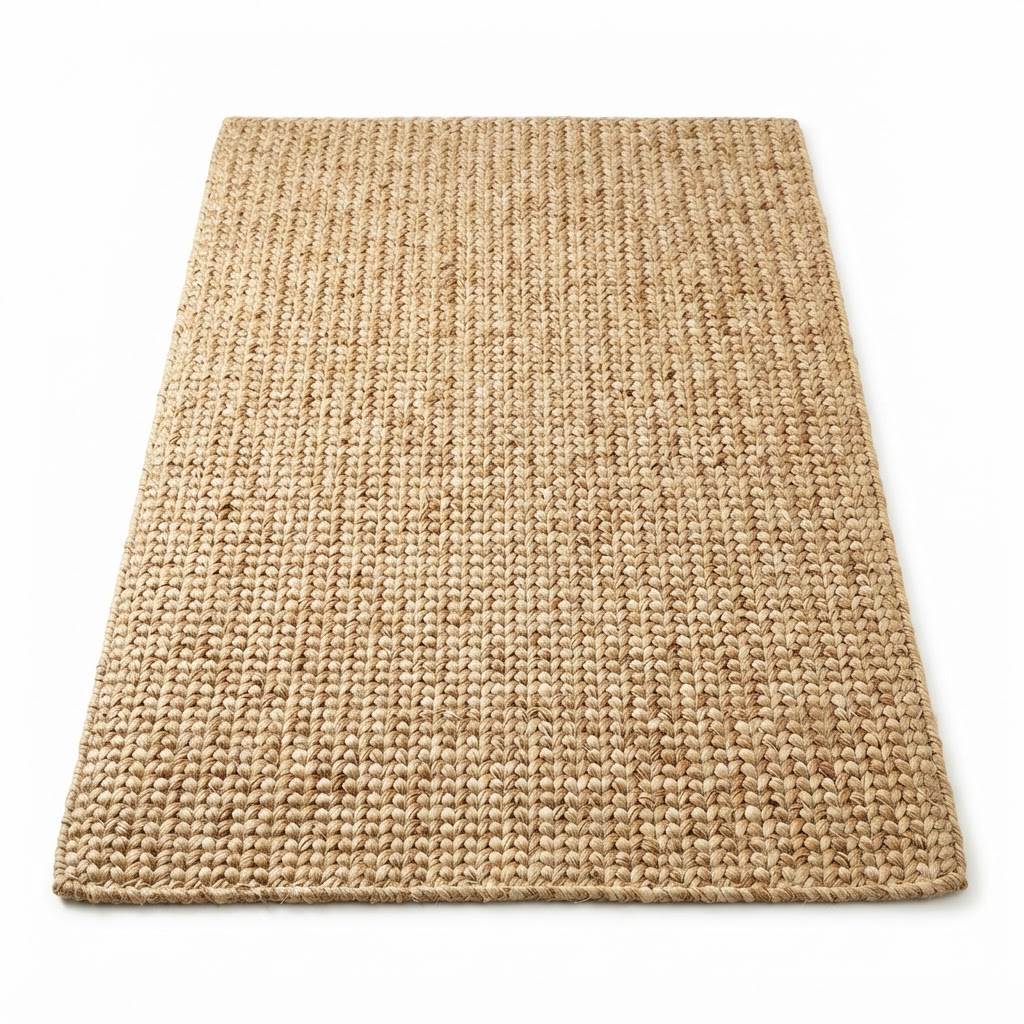 Natural Jute Woven Area Rug
