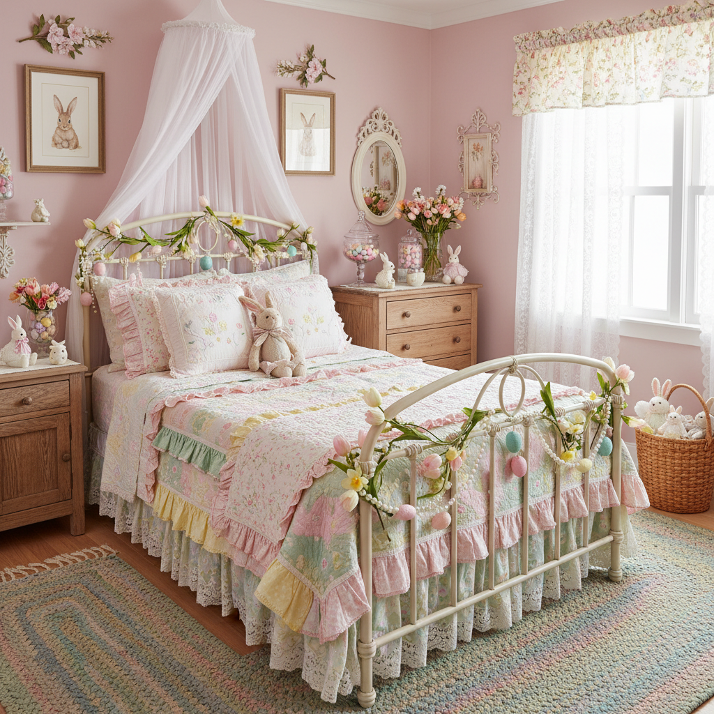 Cottagecore Easter Child Bedroom (Girl)