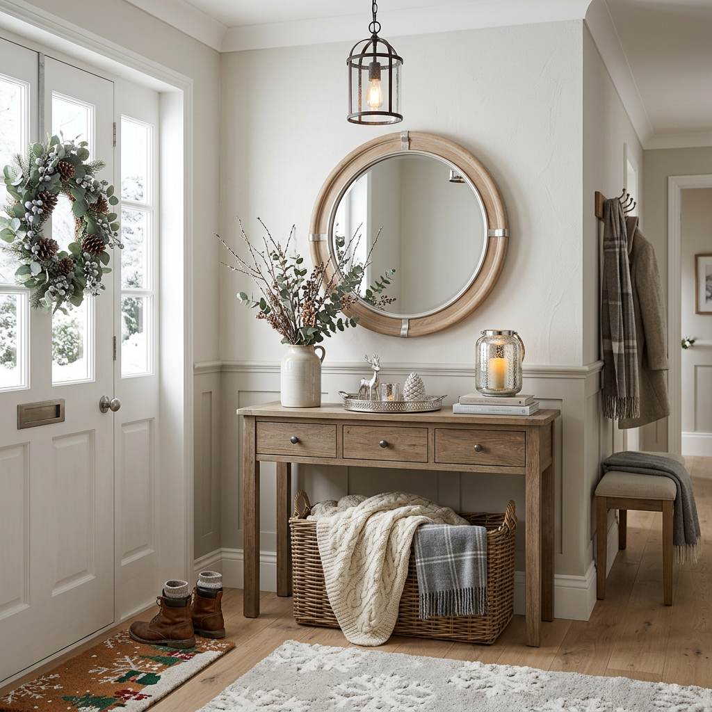 Coastal Winter Entryway