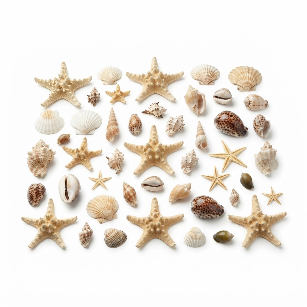 Starfish and Seashell Assortment