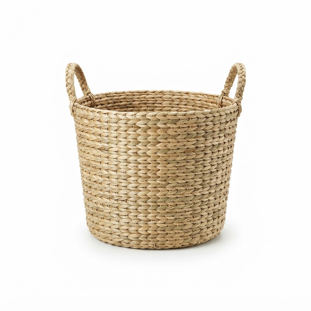 Woven Seagrass Storage Basket
