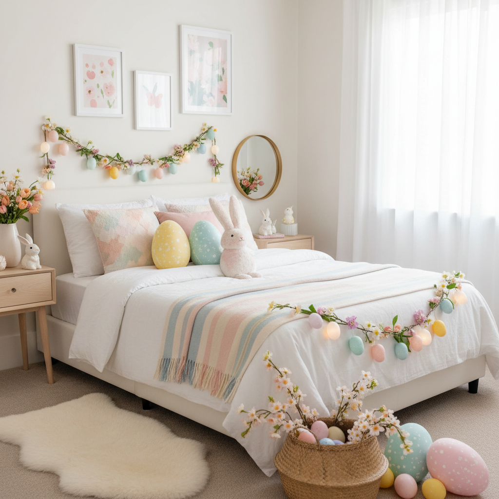 Minimalist Easter Child Bedroom (Girl)