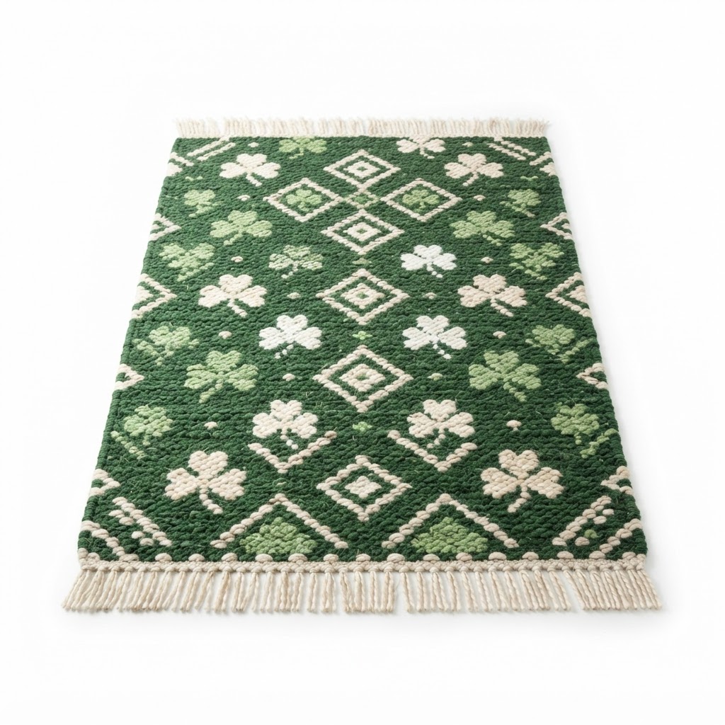 Woven Wool Area Rug