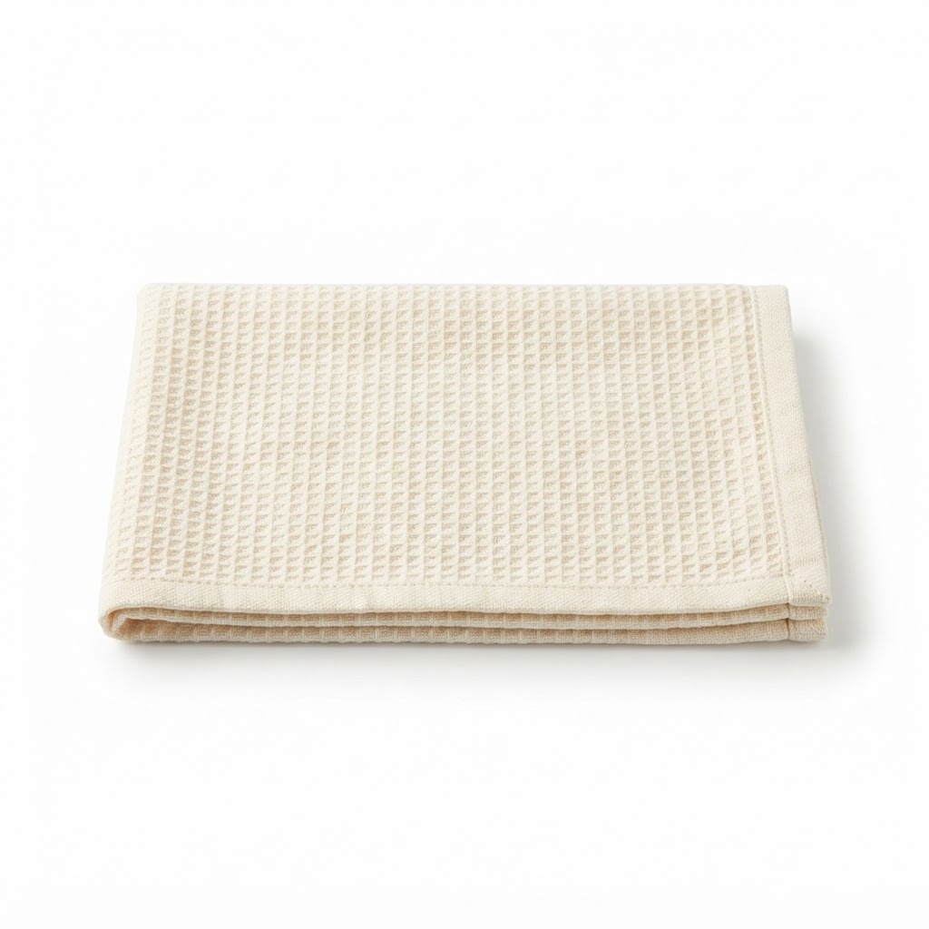Cream Cotton Kitchen Towels
