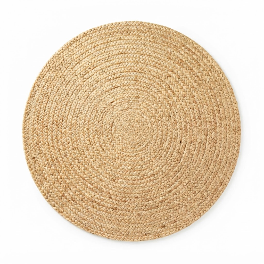 Jute Circular Area Rug