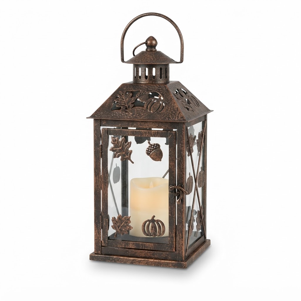 Metal Lantern Accents