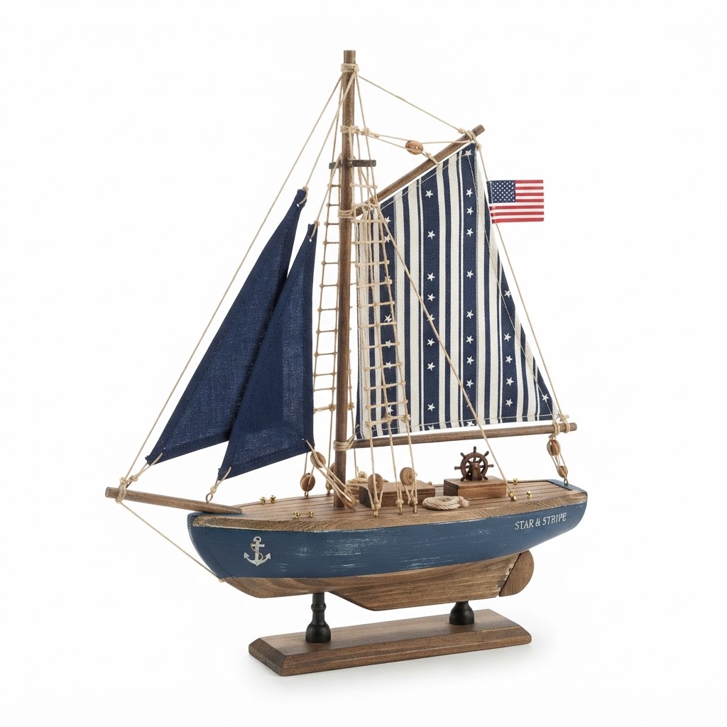 Decorative Sailboat Model
