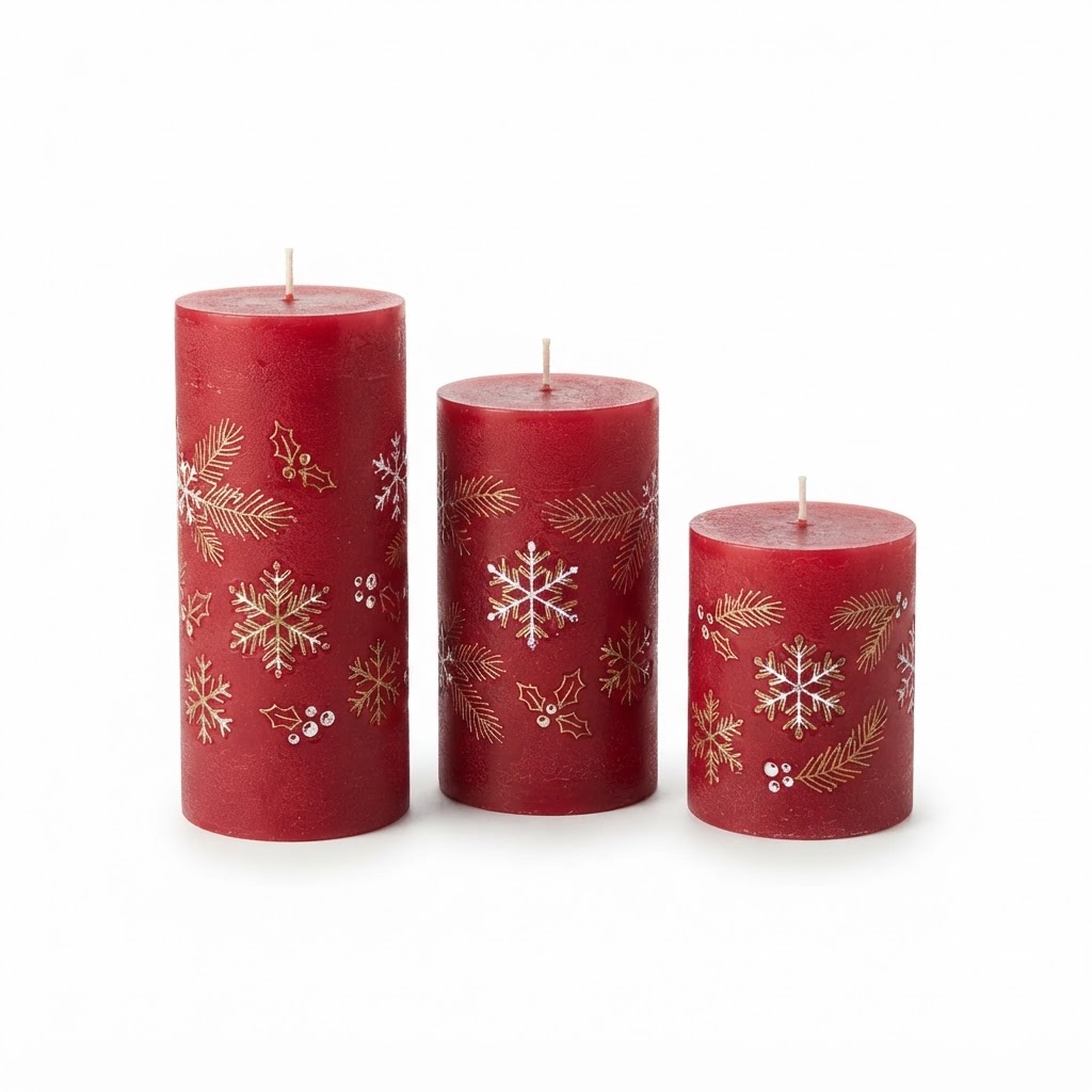 Pillar Candle Set