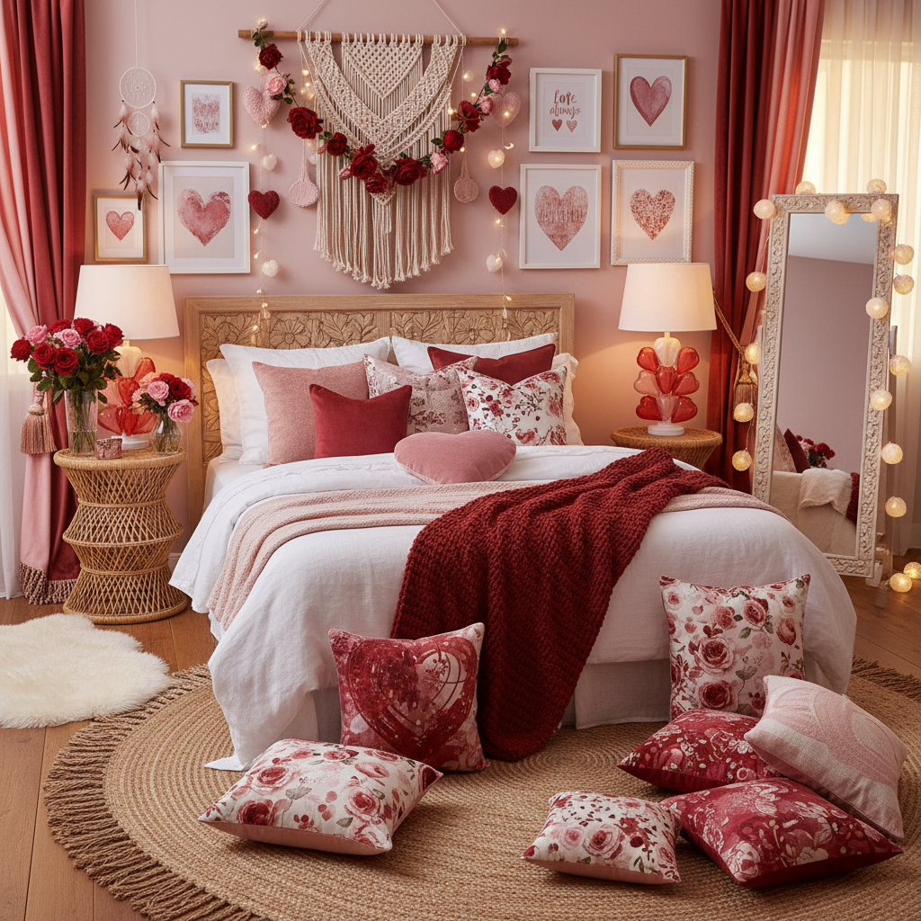 Boho Valentine's Day Child Bedroom (Girl)