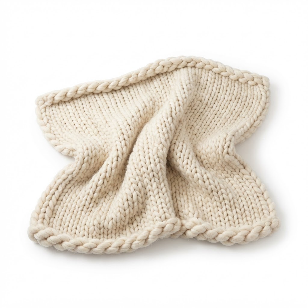 Chunky Knit Throw Blanket