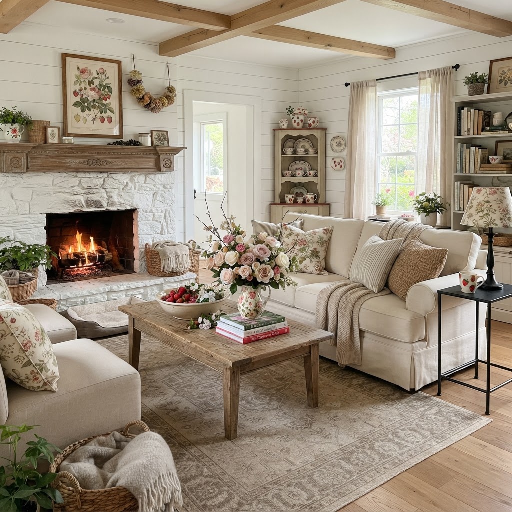Nordic Spring Living Room