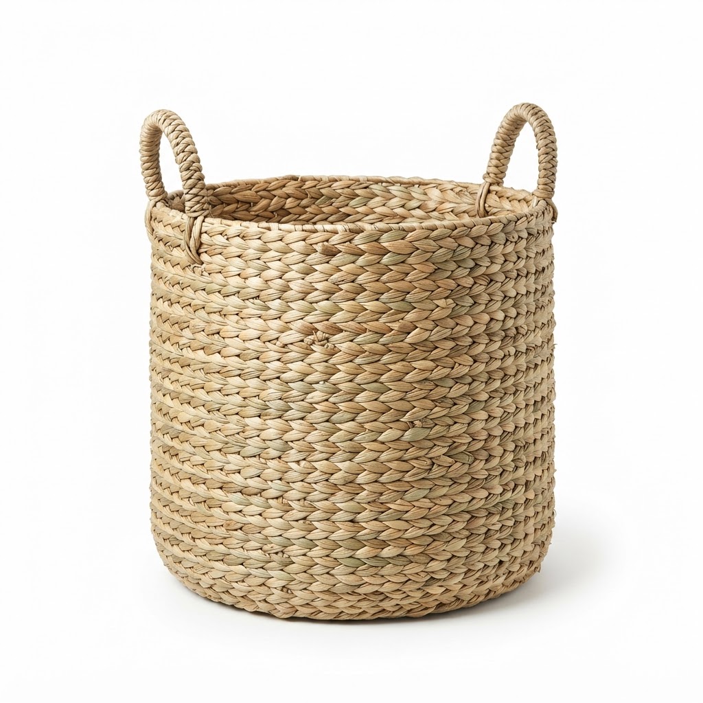 Natural Seagrass Woven Basket