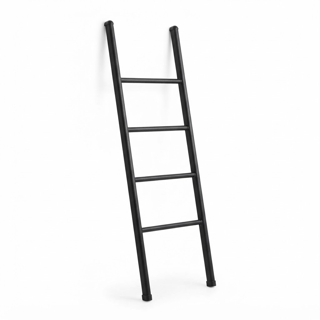 Matte Black Metal Towel Ladder