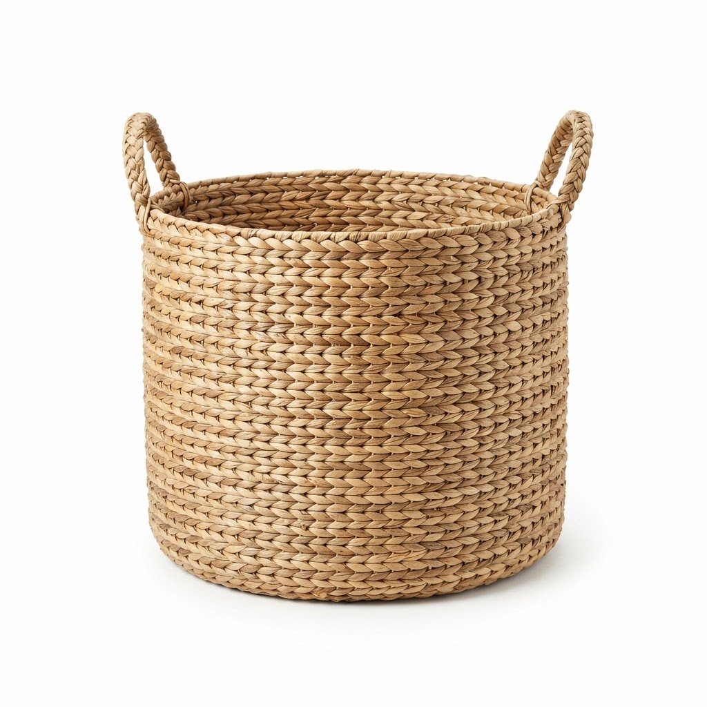 Woven Seagrass Floor Basket