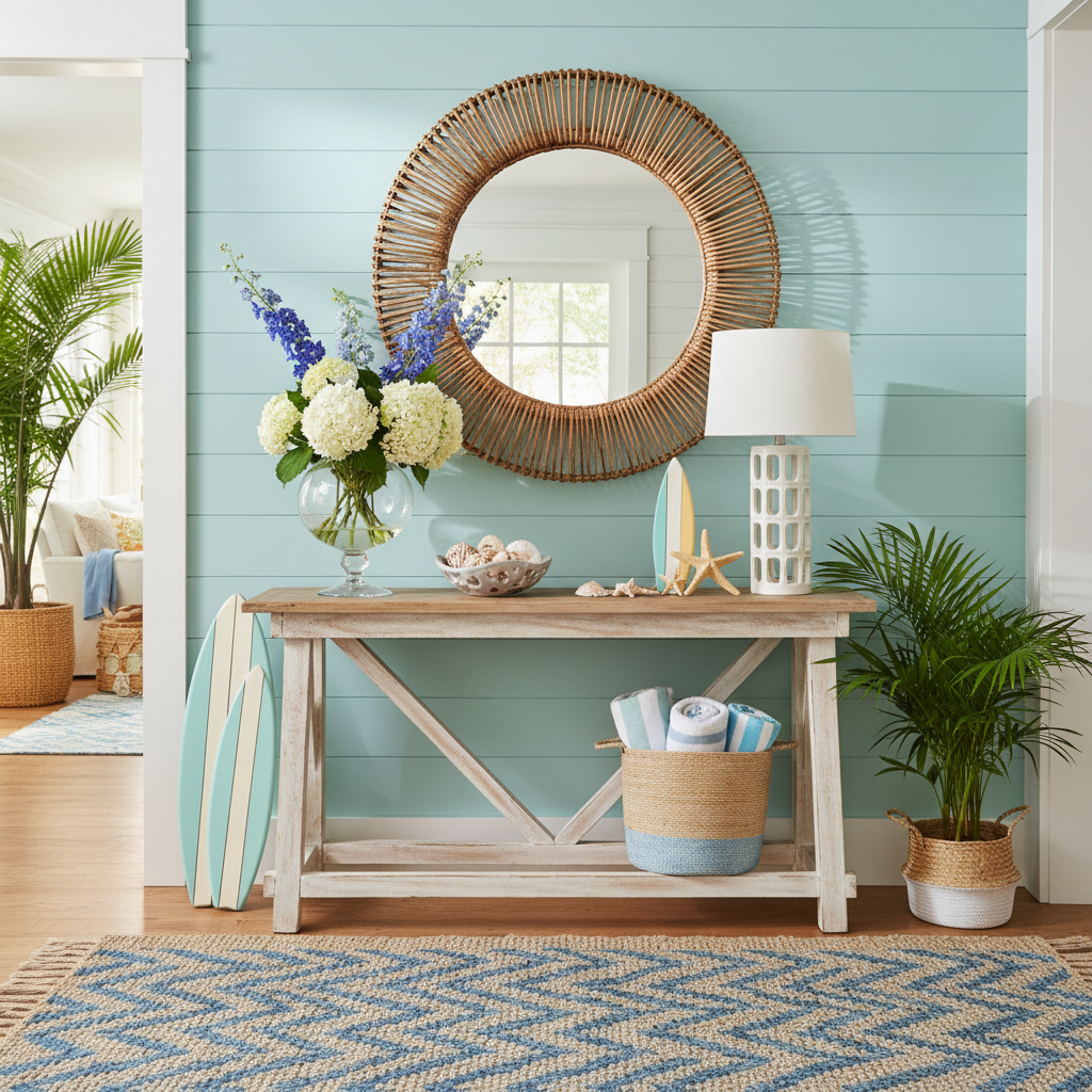 Country Summer Entryway