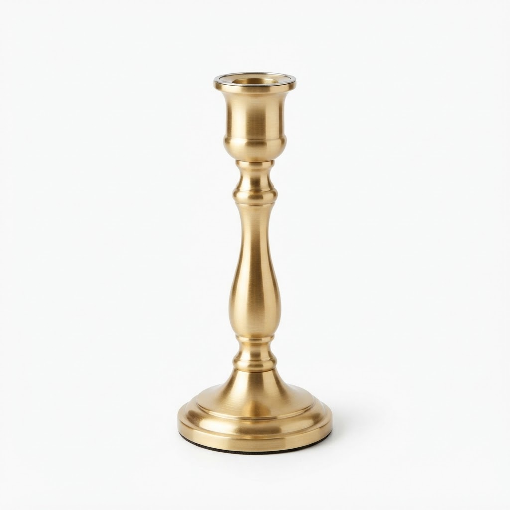 Gold Taper Candle Holders