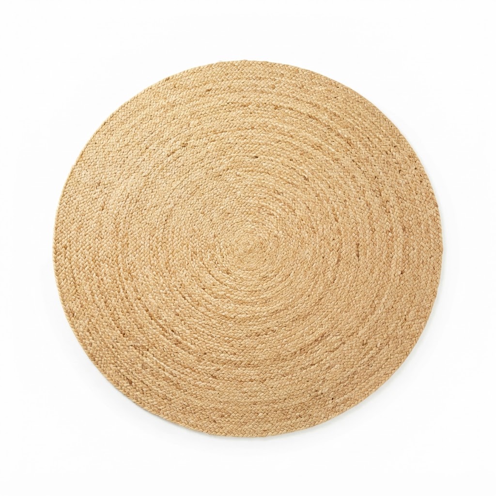 Round Jute Area Rug
