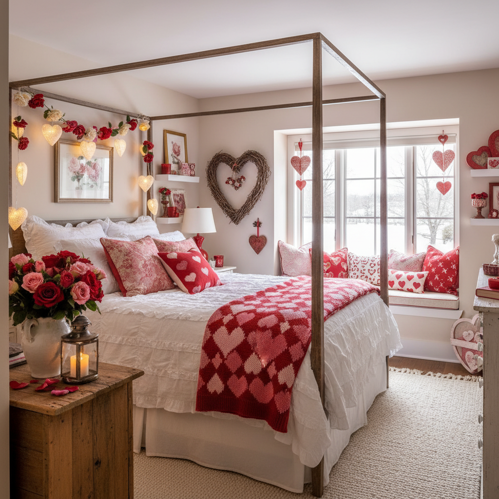Country Valentine's Day Child Bedroom (Girl)
