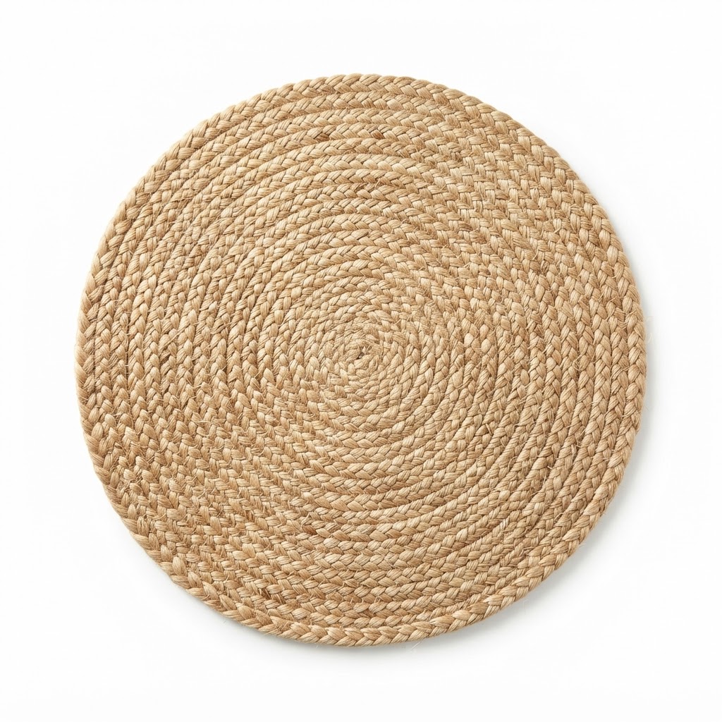 Woven Jute Circular Placemats