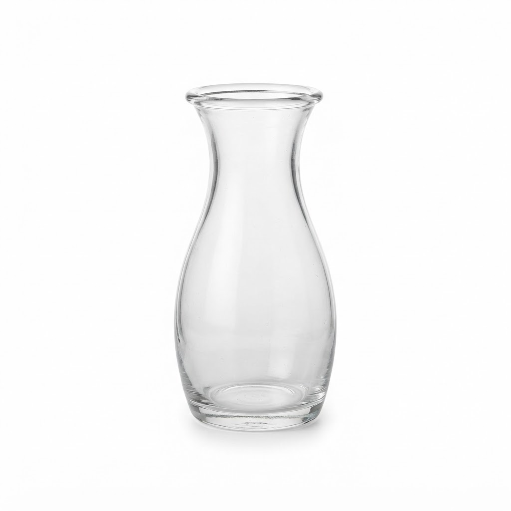 Clear Glass Flower Vases