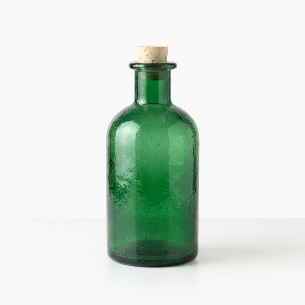 Green Glass Bottles