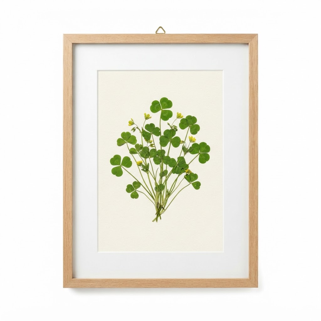Botanical Shamrock Wall Prints