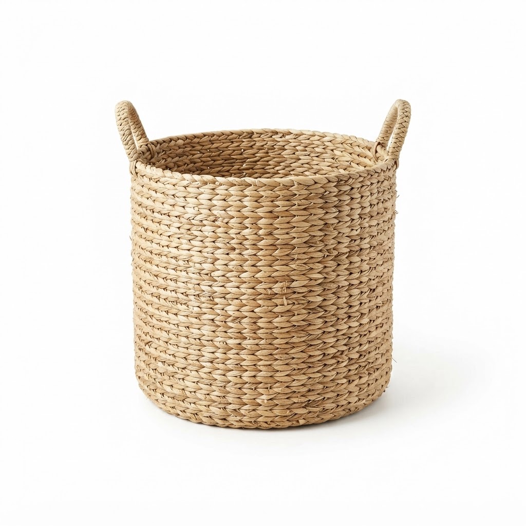 Natural Woven Storage Basket