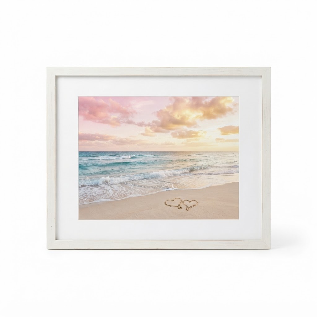 Beach Landscape Framed Art