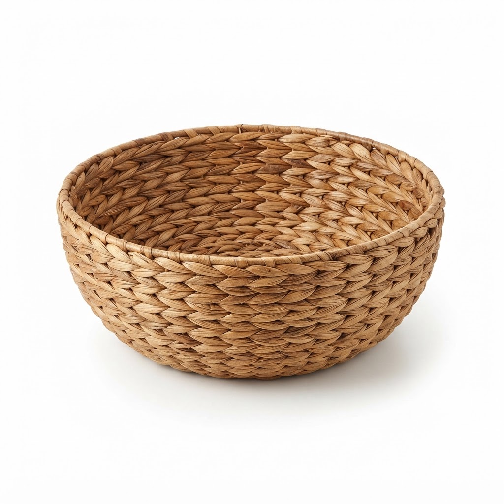 Handwoven Wooden Bowl