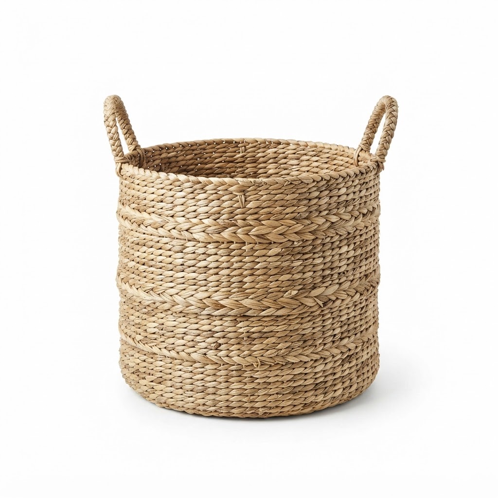 Woven Seagrass Storage Basket
