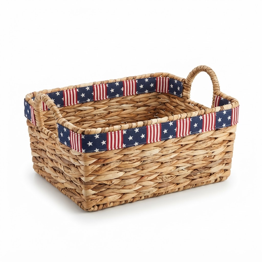 Wicker Storage Basket