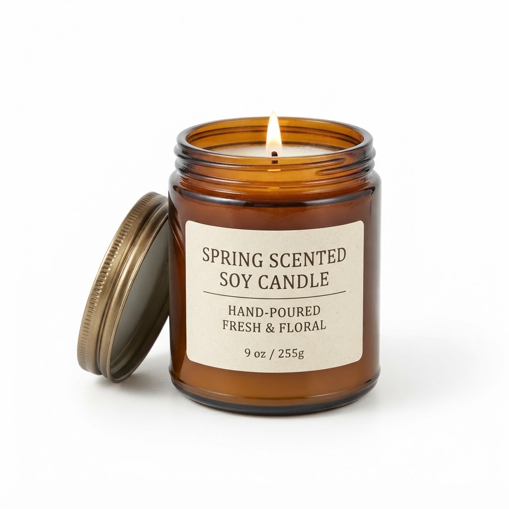 Spring Scented Soy Candle