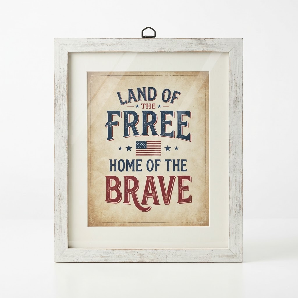 Patriotic Framed Print
